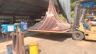 Curved Copper Cupola Roof Mini Series Part 6