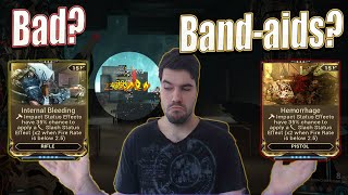 Internal Bleeding and Hemorrhage - Bad Band-aids | Warframe