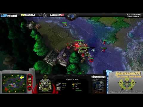 HLA (U) VS WarchiefRich (NE) - WC3 G1 - Kalaxa Cup #5