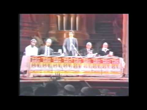 Ahmed Deedat's Quran or the Bible Question Time Heroics - Post Preview Deedat/Shorrosh Debate