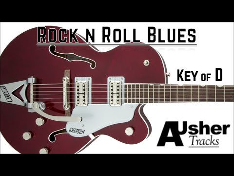 Rock n Roll Jail Blues in D | Guitar Backing Track