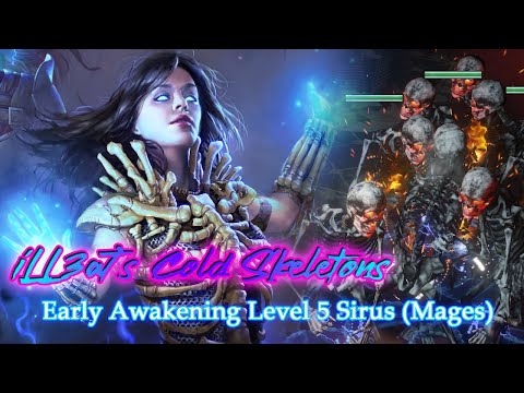 [3.15] Early League Awakener Level 5 Sirus Kill (Skeleton Mages)