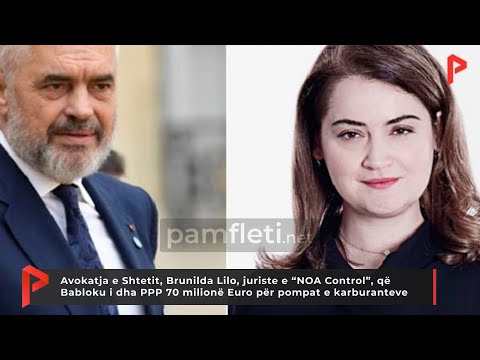 Avokatja e Shtetit, juriste e “NOA Control”, që Babloku i dha PPP 70 mln Euro për 'karburantet'