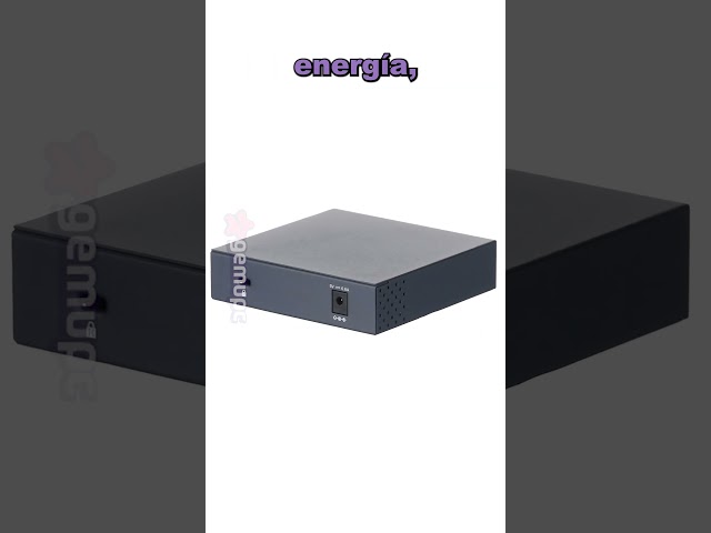 Vídeo relacionado con Aumotop Conmutador Ethernet de 5 Puertos con Montaje en Carril DIN y Fuente de Alimentación Redundante para Conexiones Red Estables, Adecuado para Entornos Industriales