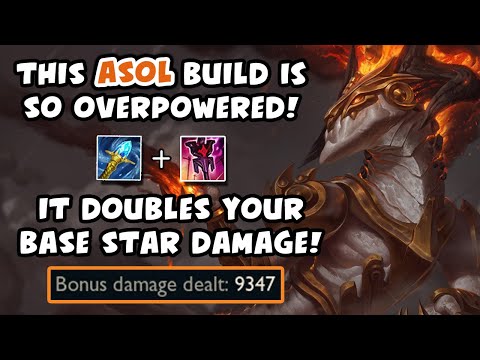 THIS ASOL BUILD IS SO OVERPOWERED! DOUBLE STAR DAMAGE! - VICKSY | League of Legends