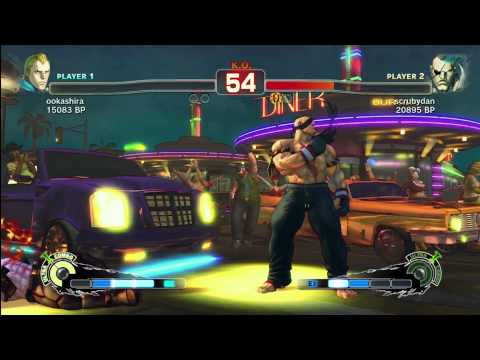 ookashira (AB) vs scrubydan (SA) SSF4 Ranked Match (1080i)