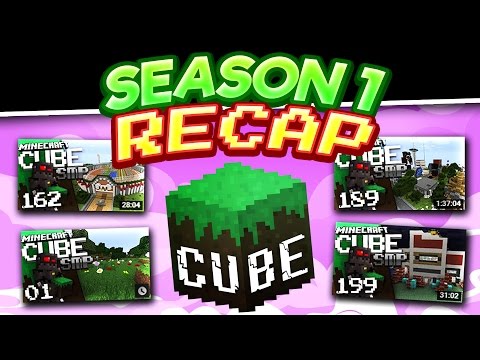 Minecraft Cube SMP S1 Recap [Map Download]