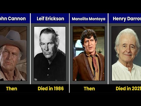 THE HIGH CHAPARRAL (1967-1971) Cast THEN AND NOW 2025