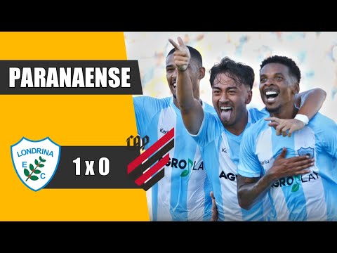 LONDRINA 1 X 0 ATHLETICO-PR | GOL | PARANAENSE 2024