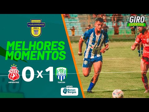 Veja os melhores momentos entre Imperatriz e Tuntum no Campeonato Maranhense 2024