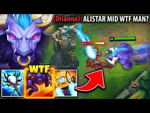 This guy thought I was trolling for going Alistar mid... so I had to teach them a lesson
