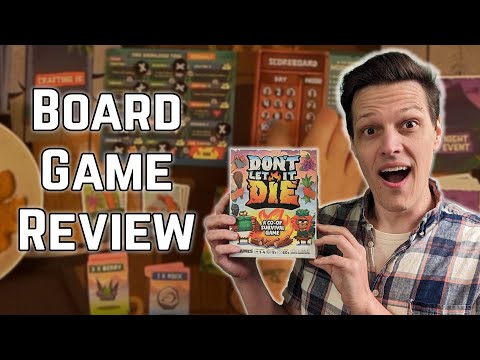 Try to survive the unforgiving prehistoric coop game, Don't Let It Die (Board Game Review)