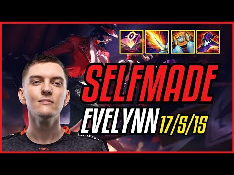 SELFMADE - EVELYNN vs GRAVES JUNGLE - EUW CHALLENGER - PATCH 11.9
