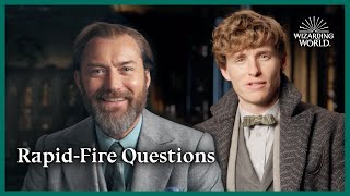 Rapid-Fire Questions | Fantastic Beasts: The Secrets of Dumbledore video