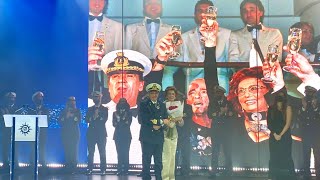 MSC Seashore Naming Ceremony with Sophia Loren
