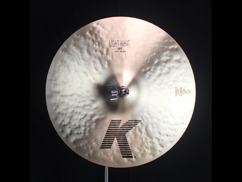Zildjian 14" K Light Hi Hats - 989g/1233g (video demo) image 2