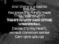 Miley Cyrus - Giving You Up with Lyrics 