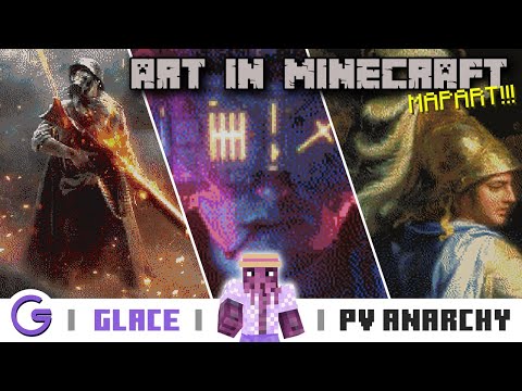 Real Art in Minecraft??? | PURITY VANILLA MINECRAFT ANARCHY