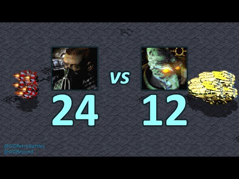 24 Wraiths vs 12 Carriers - Similar Cost - StarCraft Retro Battles