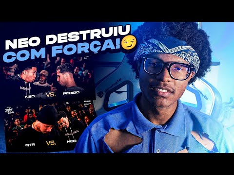 (TCHÊ TCHÊ SENSAÇÃO DE PODER!!😂🤣) NEO X PERIGO | (PEGOU FOGO!🔥) NEO BXD X QTR | React [COLISEU]
