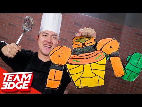 We Made GIANT Super Smash Bros Pancake Art! Video