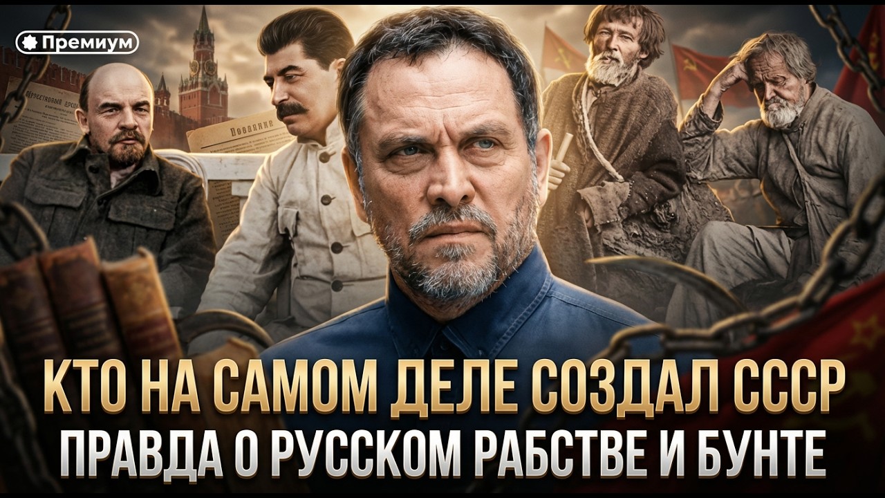 Максим Шевченко | КТО НА САМОМ ДЕЛЕ СОЗДАЛ СССР. Правда о русском рабстве и бунте