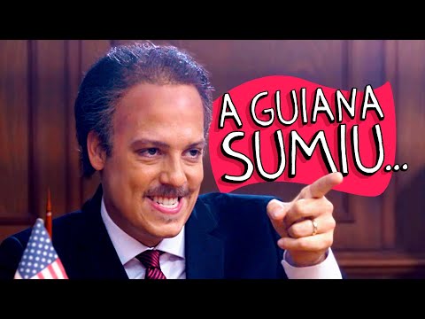 A GUIANA SUMIU…