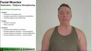 Platysma | Isometric Strengthening Exercises