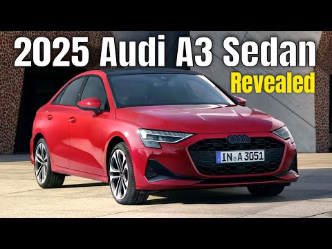 2025 Audi A3 Sedan Revealed