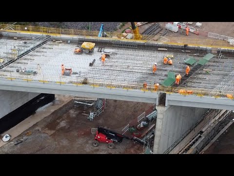 2024-10-30 B4455 Fosse Way Overbridge | Offchurch Greenway Green Overbridge