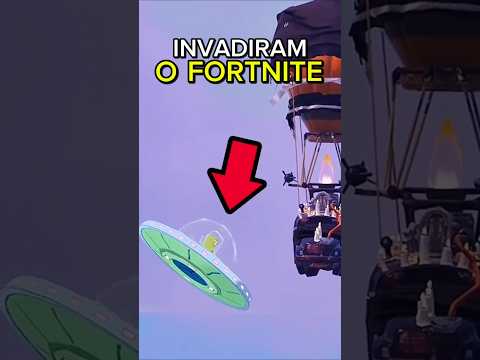 O DIA que os ALIENS INVADIRAM o FORTNITE! 😱