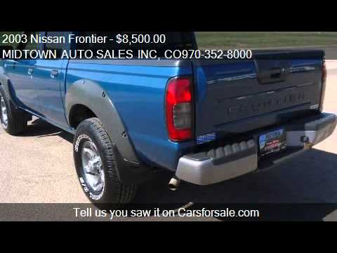 2003 Nissan Frontier XE-V6 Crew Cab 2WD - for sale in GREELE