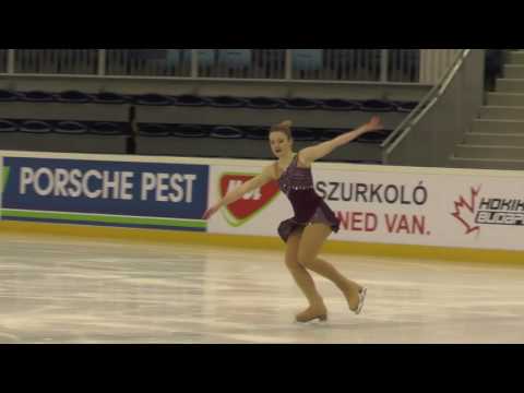 2016 Santa Claus Cup: Nina LETENAYOVA (SVK) - FS Junior LADIES - Short program