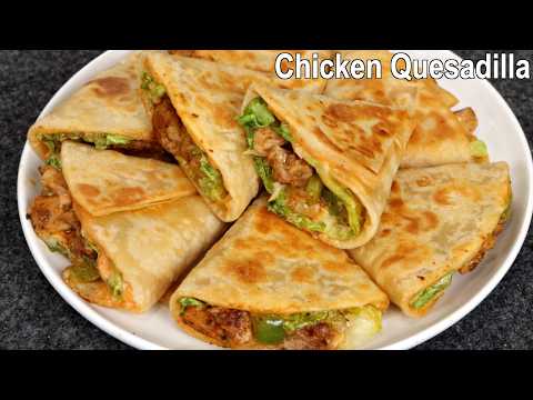 Crispy Chicken Quesadilla video thumbnail