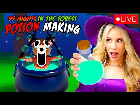 🎃 NEW POTION MAKING UPDATE IN 99 NIGHTS IN THE FOREST... *ADMIN ABUSE*