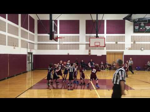 4th Grade Basketball Player Goes Crazy After He Makes A Basket