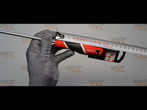 Отвертка плоская YATO 200 мм, шлиц 6 мм (YT-25913)