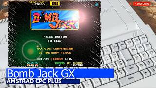 Amstrad CPC Plus -=Bomb Jack GX=-