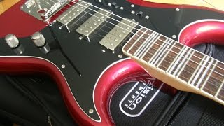 Video thumbnail for Hofner Galaxie Reissue Demo  Bogner  Part 1 of 3:  Clean and Dirty by Liquid Guitar