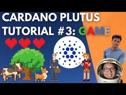 Cardano Plutus Tutorial #3: Game Project | Smart Contracts DApp and Haskell Explanation