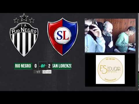 🔴 VIVO | #OTROFUTBOL - RIO NEGRO VS SAN LORENZO