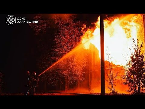 Krankenhaus getroffen: Russland greift Charkiw mit Gleitbomben und Drohnen an