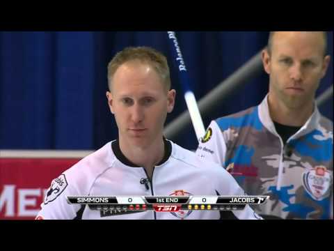 Simmons vs. Jacobs - 2015 Home Hardware Canada Cup of Curling (Draw 2)