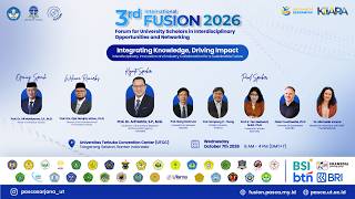 FUSION 2026 (Forum for University Scholars in Interdisciplinary Opportunities & Networking)