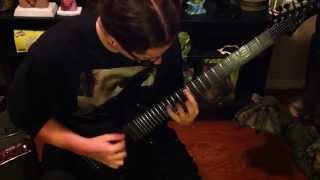 Deeds of Flesh- &quot;Hollow Human Husks&quot; (Guitar Play-Through) Craig Peters