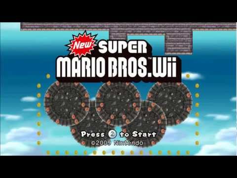 NSMBW Custom Intro Olympics Title Screen New Super Mario Bros Wii
