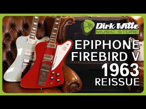 Epiphone 1963 Firebird V Reissue Polaris White image 11