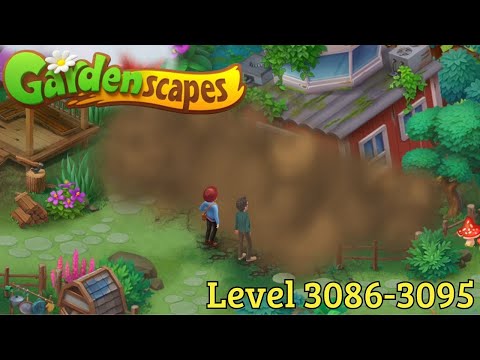 Gameplay Gardenscapes Level 3086-3095