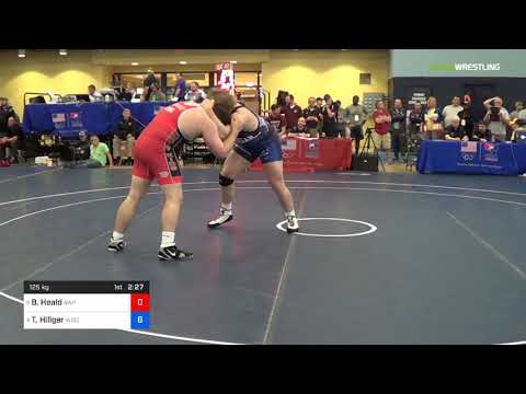 2018 FS WTT Challenge/UWW Juniors 125 Consi-Semis - Bobby Heald (AWP) Vs. Trent Hillger (Wisc).mp4