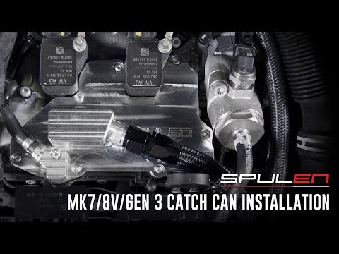 How To Install Your MK7/8V/Gen3 Catch Can Kit (PCV) // USP Motorsports